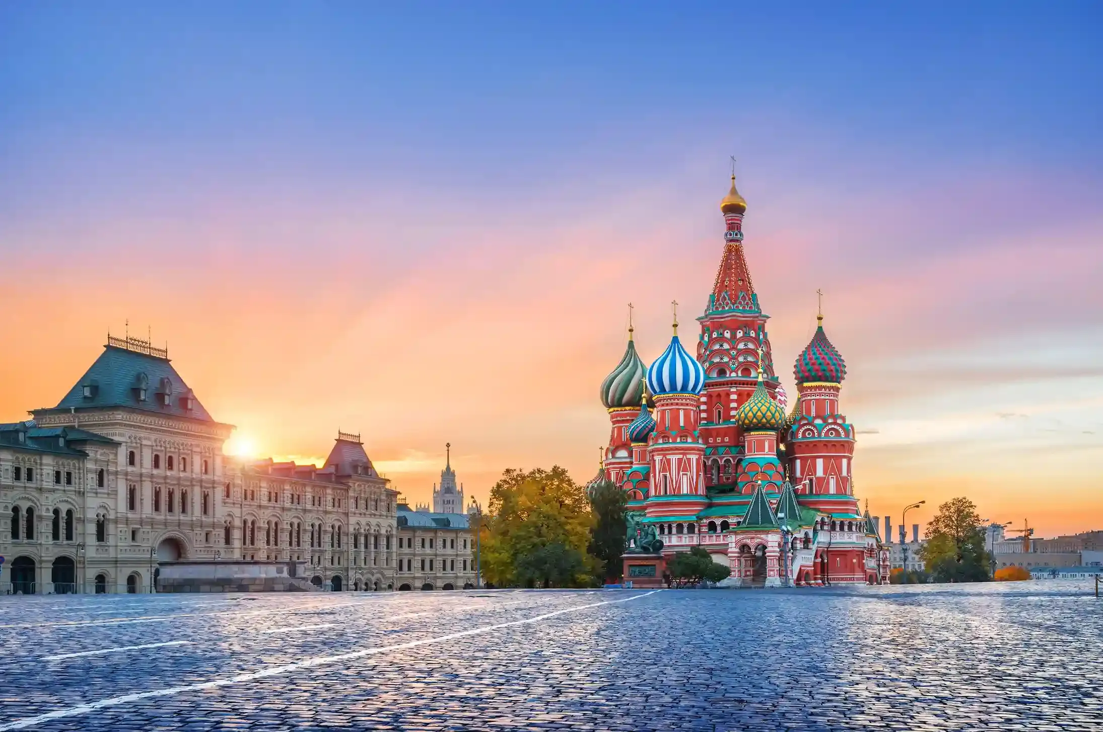 Собор Василия Блаженного One day in Moscow